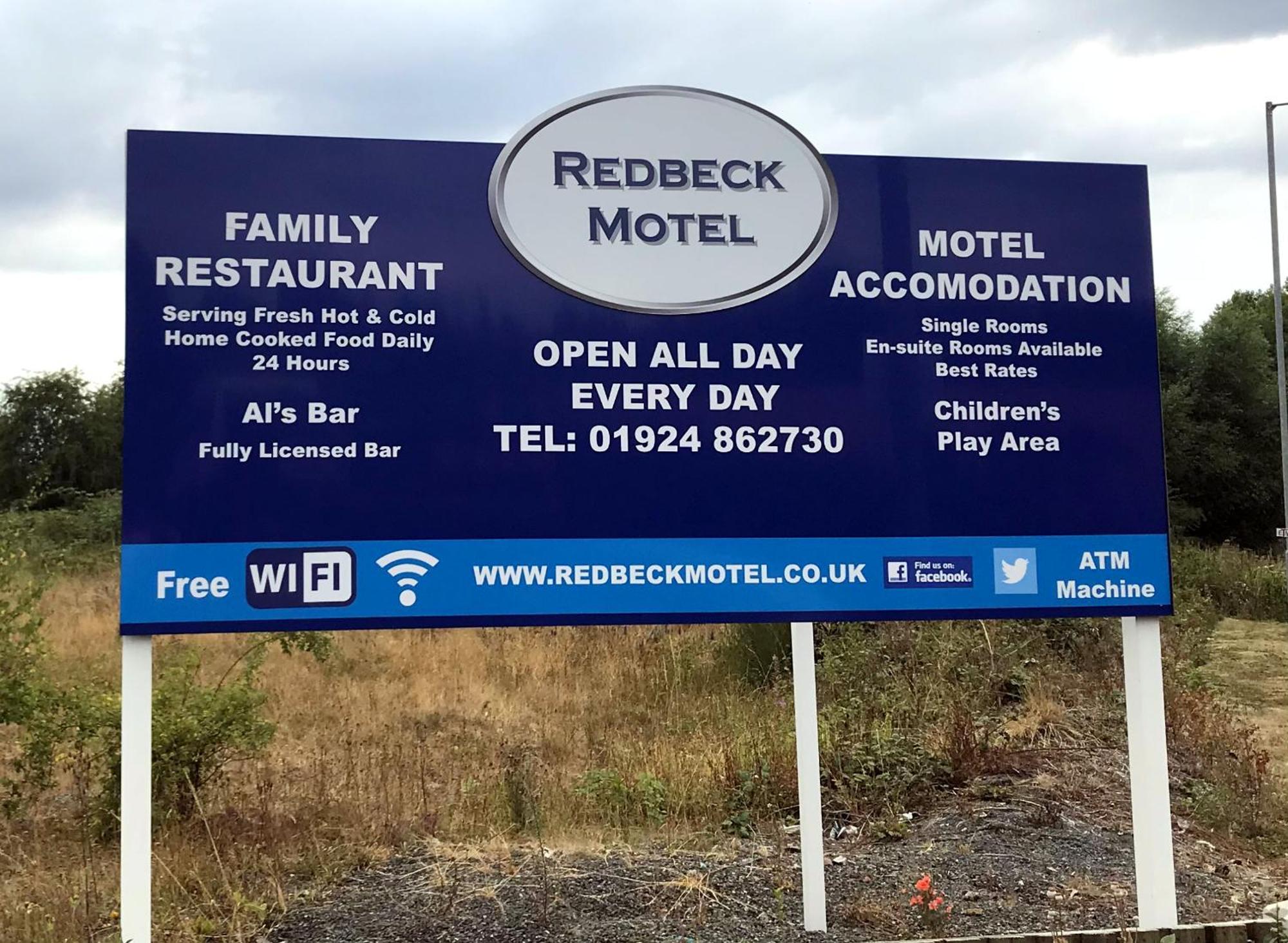 Redbeck Motel 웨이크필드 외부 사진